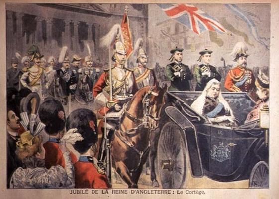 Jubilee of the Queen of England: The Cortege, illustration from 'Le Petit Journal', 27 June 1897 (co a Oswaldo Tofani