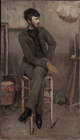 Portrait of a Painter in a Parisian Studio