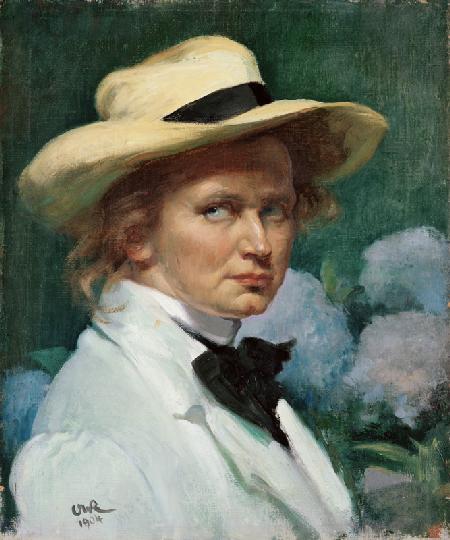 Self-Portrait with Hat