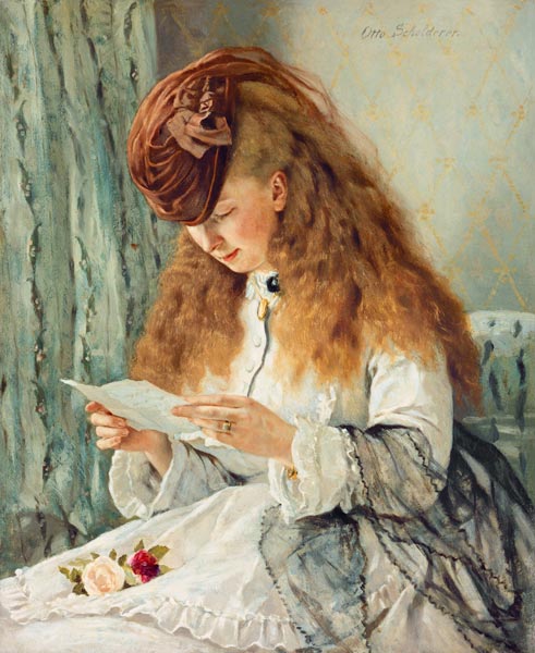 The letter a Otto Franz Scholderer