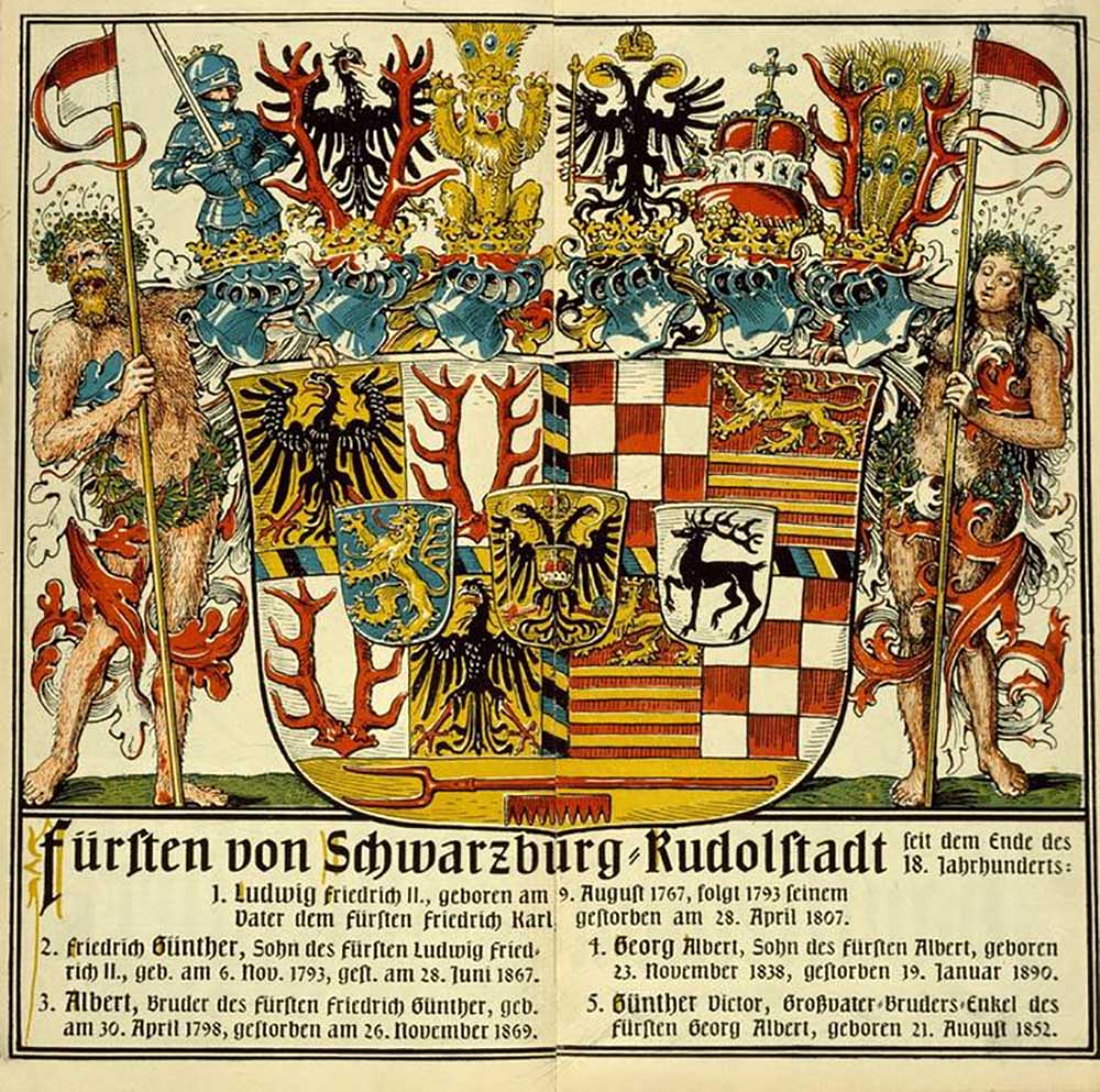 Princes of Schwarzburg-Rudolstadt a Otto Hupp