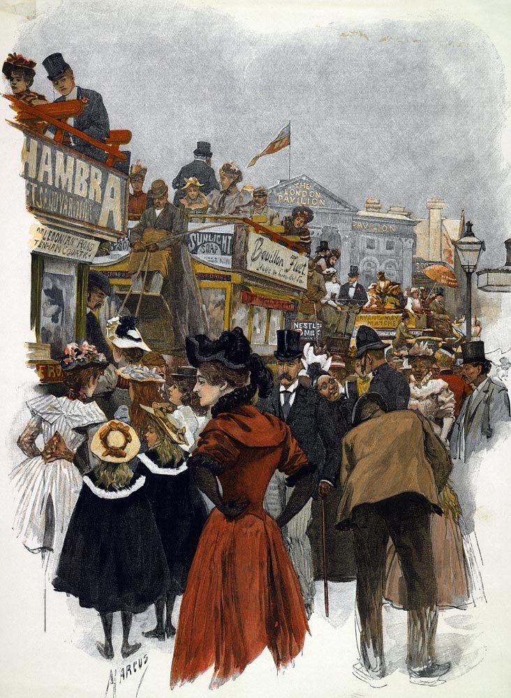 London, Piccadilly Circus , Marcus a Otto Marcus