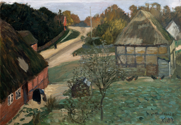 Old Worpswede a Otto Modersohn
