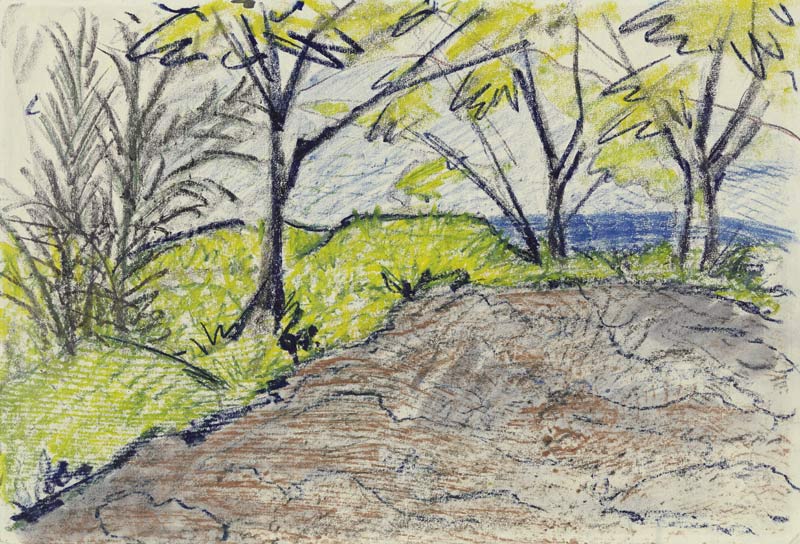 Landscape a Otto Mueller