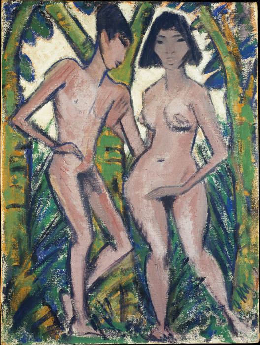 Adam and Eve a Otto Mueller
