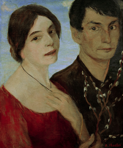 Otto Mueller , Double portrait a Otto Mueller
