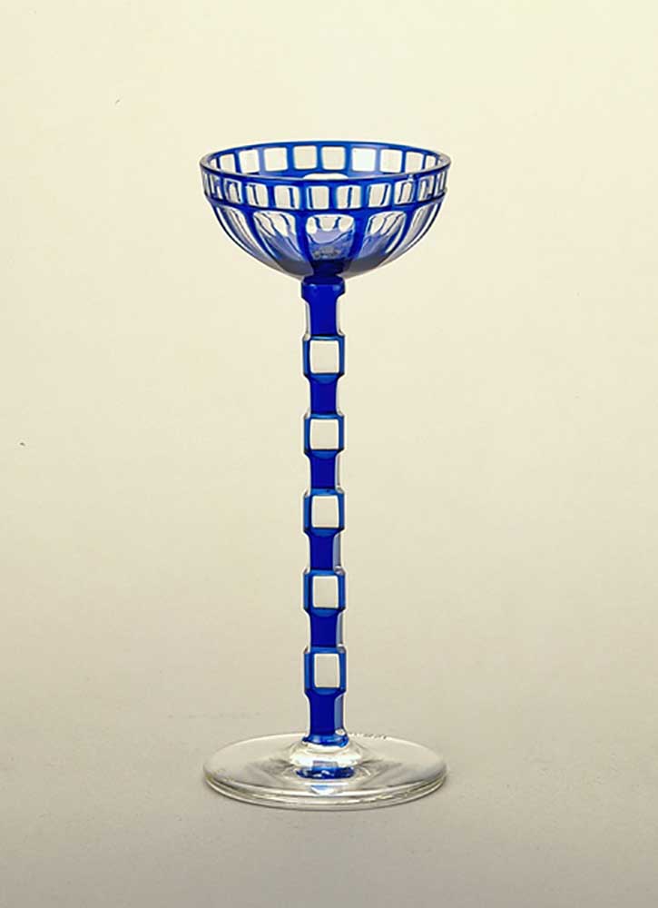 Liqueur Glass, for E. Bakalowits Söhne, c.1907 a Otto Prutscher