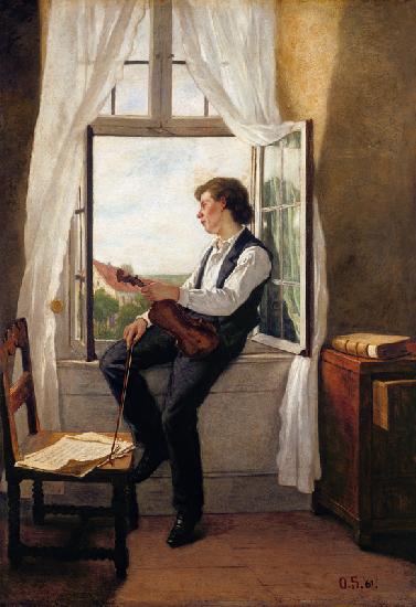 The Violinist by the Window