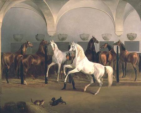The Stables at Babolna a Otto Stotz
