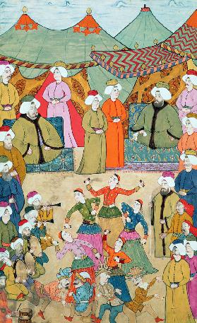 A Dance for the Pleasure of Sultan Ahmet III from the ''Surnama''