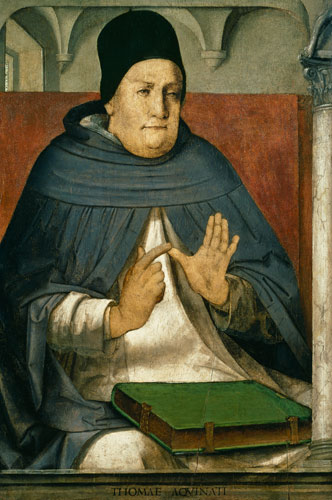 Portrait of St. Thomas Aquinas (1225-74) a P. P.