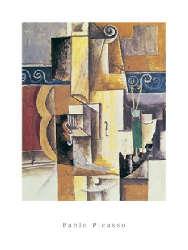 Violin and Guitar a Pablo Picasso