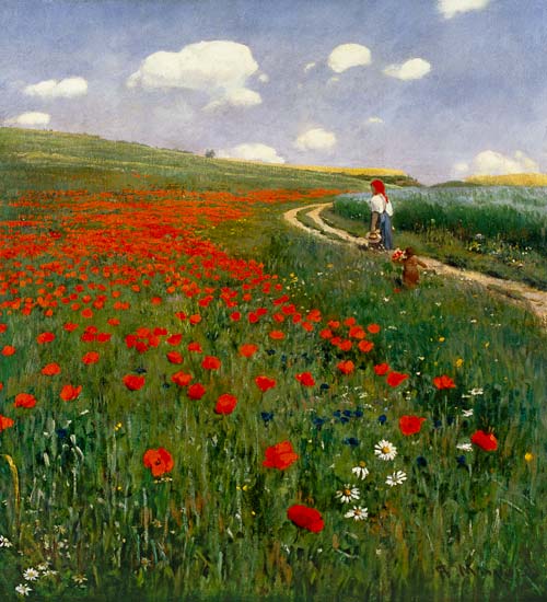 The Poppy Field a Pal Szinyei Merse