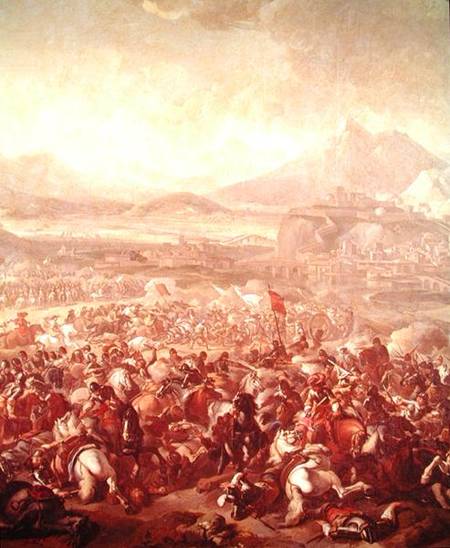The Battle of Montjuic a Pandolfo Reschi
