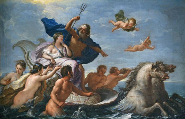 Triumph of Neptune and Amphitrite a Paolo de Matteis
