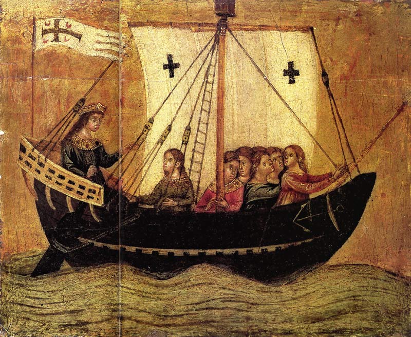 Saint Ursula a Paolo Veneziano