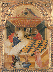 Christi Geburt aus San Nicola. a Paolo Veneziano