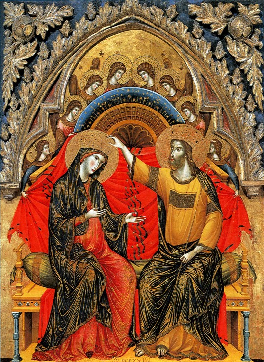The Coronation of the Virgin a Paolo Veneziano