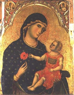 Madonna and Child (panel) a Paolo Veneziano
