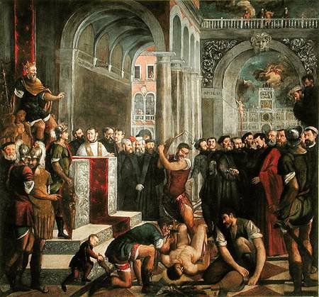 The Martyrdom of St Theodore a Paris Bordone