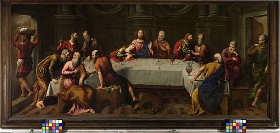The Last Supper a Paris Bordone