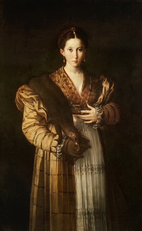 Portrait of Antea 'La Bella' a Parmigianino