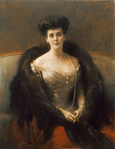 Portrait of Princess O.V. Paley (Countess Hohenfelsen) a Pascal  Dagnan-Bouveret Il Giovane