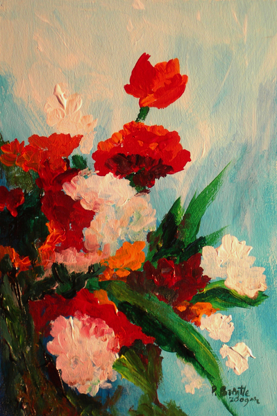 Capricious carnations a Patricia  Brintle