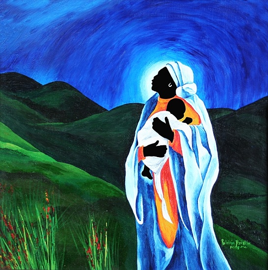 Madonna and child - Hope for the world a Patricia  Brintle