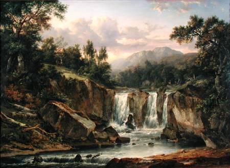 The Falls of Tummel a Patrick Nasmyth