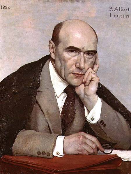 Portrait of Andre Gide (1869-1951) a Paul Albert Laurens