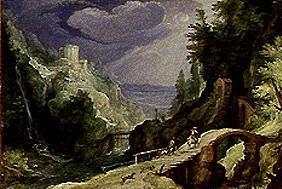 Landscape with Tivoli.