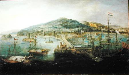 The Bay of Naples a Paul Brill or Bril
