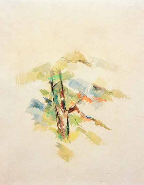 Studio dell'albero a Paul Cézanne