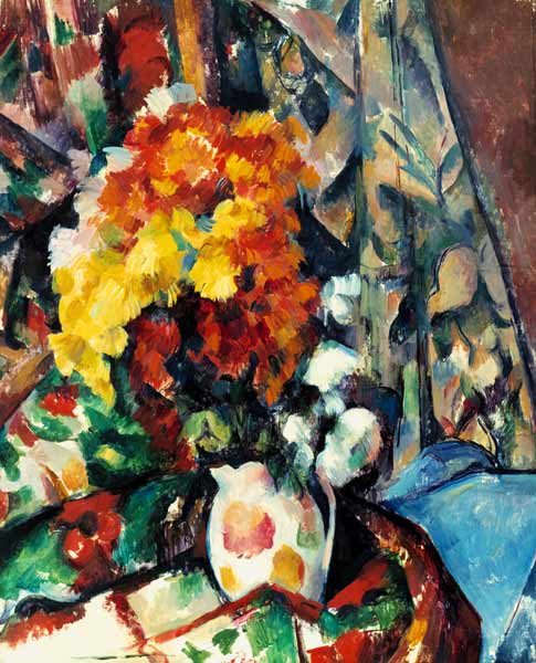 Vase fleuri a Paul Cézanne