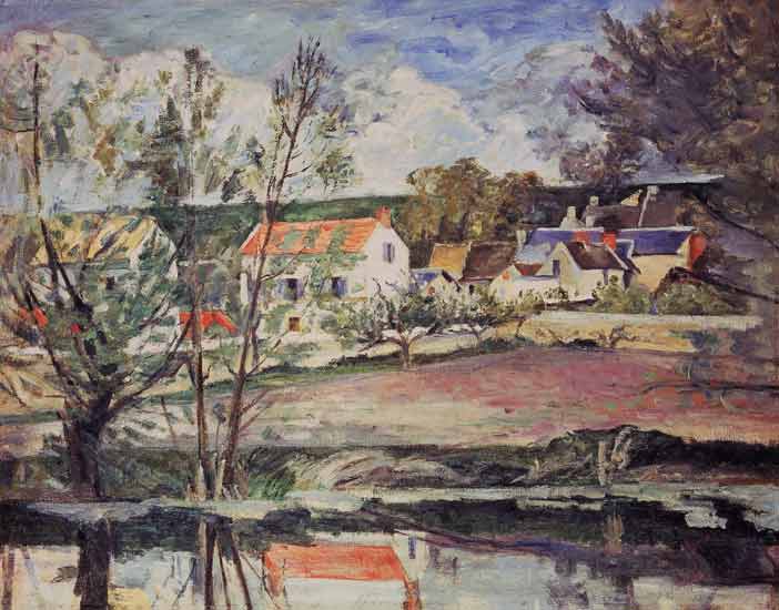 In the valley of the Oise a Paul Cézanne