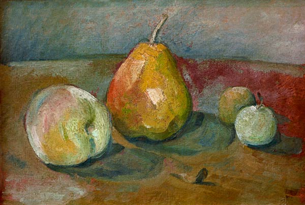 Still-life with pears... a Paul Cézanne