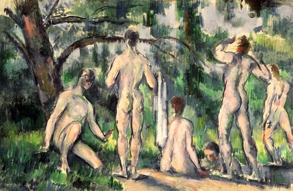 Taking a bath a Paul Cézanne