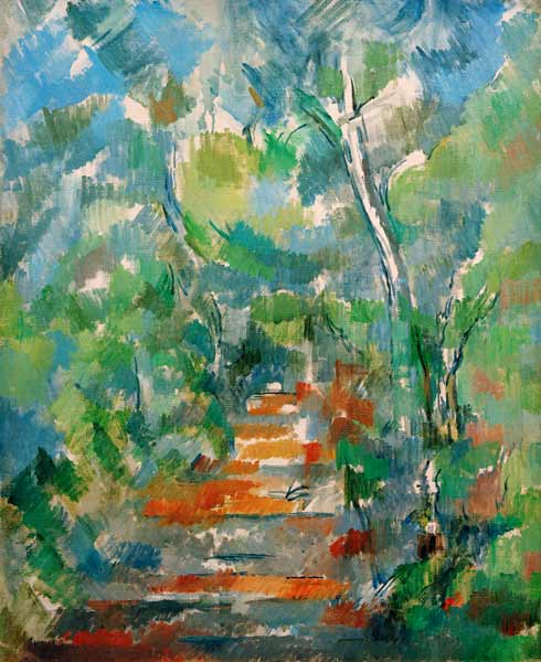 Sottobosco in Provenza a Paul Cézanne