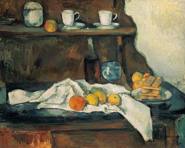 The sideboard a Paul Cézanne