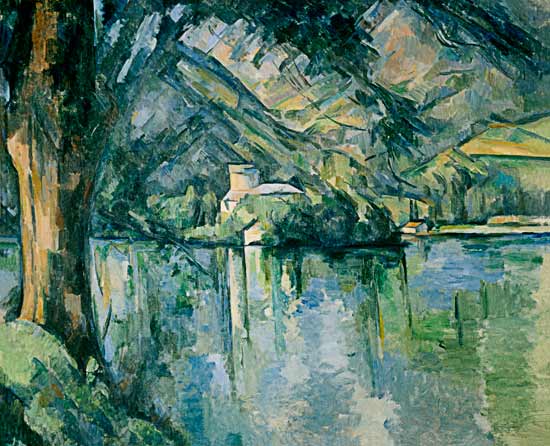 Il lago di Annecy a Paul Cézanne