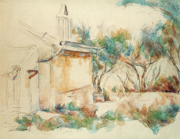 Le Cabanon de Jourdan l (Jordan's hut) a Paul Cézanne