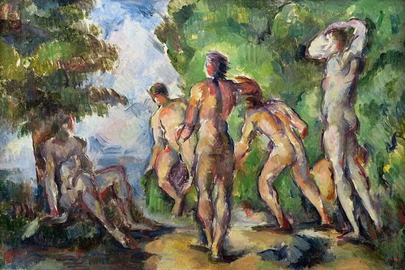 Bathers a Paul Cézanne