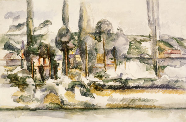 Chateau de Medan a Paul Cézanne