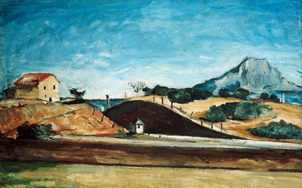 The train by sting a Paul Cézanne