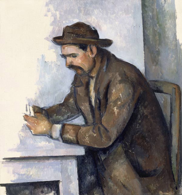 The Cardplayer a Paul Cézanne