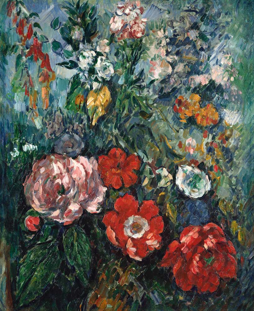 Flowers a Paul Cézanne