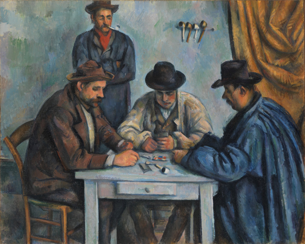 Die Kartenspieler a Paul Cézanne