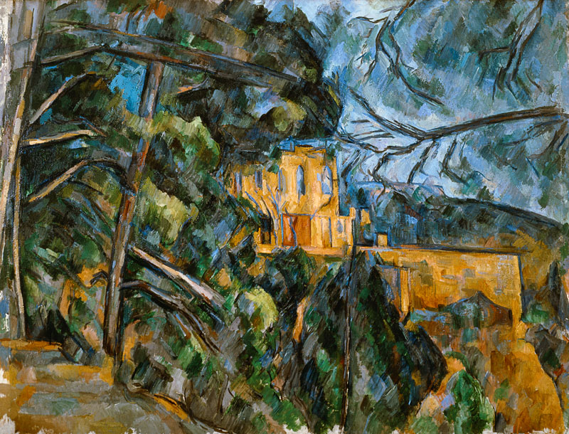 Le Château Noir a Paul Cézanne
