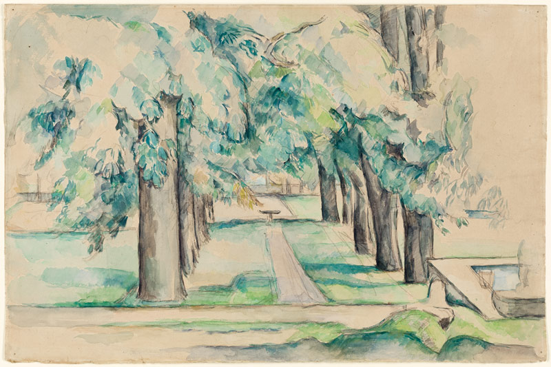 Avenue of Chestnut Trees at the Jas de Bouffan a Paul Cézanne